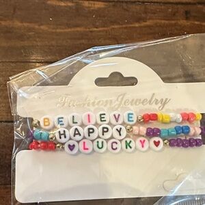 Colorful Beaded Bracelet Set